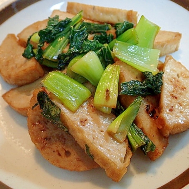 ❤鰯蒲鉾と青梗菜の炒めもの❤